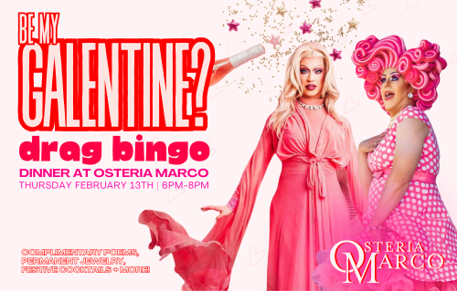 Galentine's Day Drag Bingo Dinner